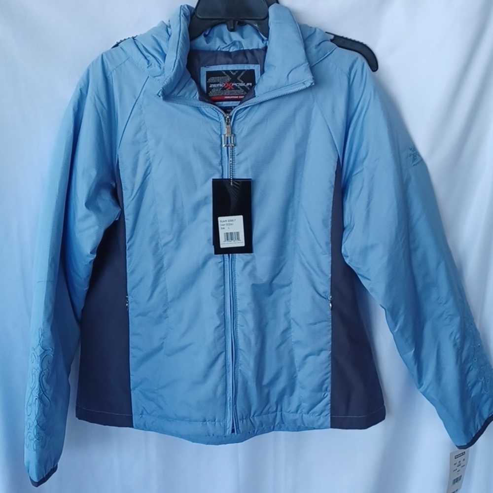 Zero XPosur Women’s Ski Parka Coat | Snowboard Jacket | Blue & Gray